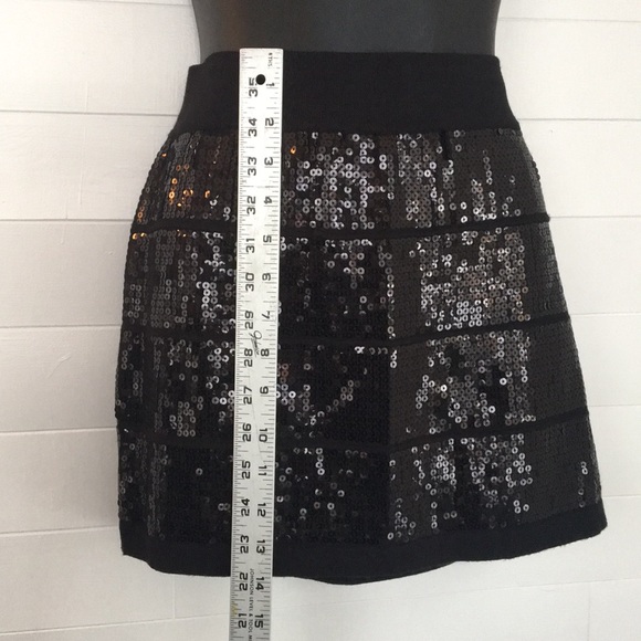 Lady Dutch elastic waist sequin skirt 3298 - Picture 3 of 5